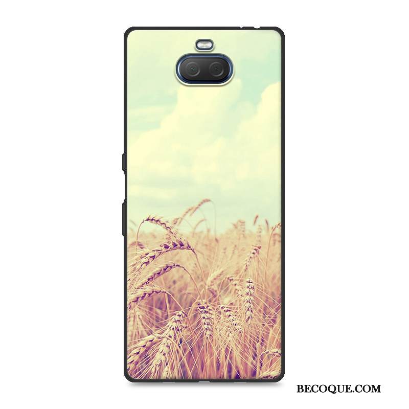 Kuori Sony Xperia 10 Laukut Persoonallisuus Trendi, Kotelo Sony Xperia 10 Pehmeä Neste Murtumaton Pesty Suede