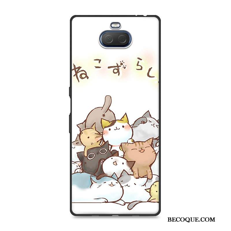 Kuori Sony Xperia 10 Laukut Persoonallisuus Trendi, Kotelo Sony Xperia 10 Pehmeä Neste Murtumaton Pesty Suede