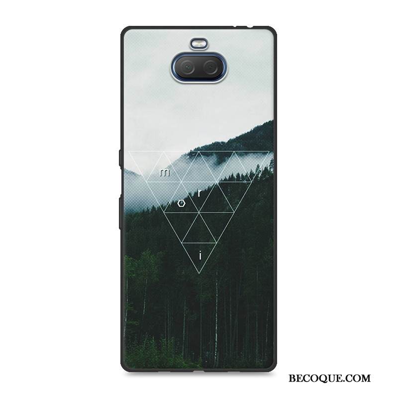 Kuori Sony Xperia 10 Laukut Persoonallisuus Trendi, Kotelo Sony Xperia 10 Pehmeä Neste Murtumaton Pesty Suede