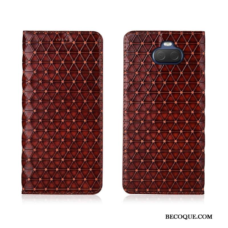 Kuori Sony Xperia 10 Laukut Pleedi Murtumaton, Kotelo Sony Xperia 10 Kuoret Puhelimen Kuoret Jauhe