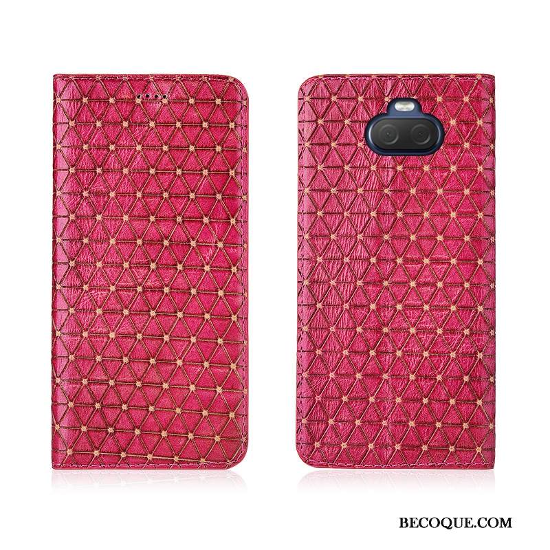 Kuori Sony Xperia 10 Laukut Pleedi Murtumaton, Kotelo Sony Xperia 10 Kuoret Puhelimen Kuoret Jauhe