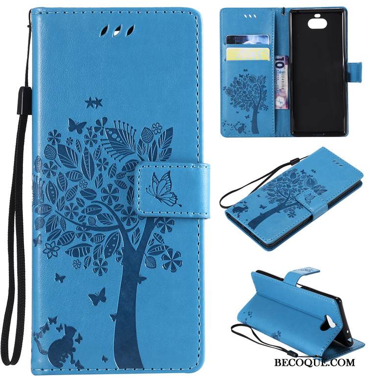 Kuori Sony Xperia 10 Laukut Puhelimen Kuoret Pinkki, Kotelo Sony Xperia 10 Kuoret Kulta