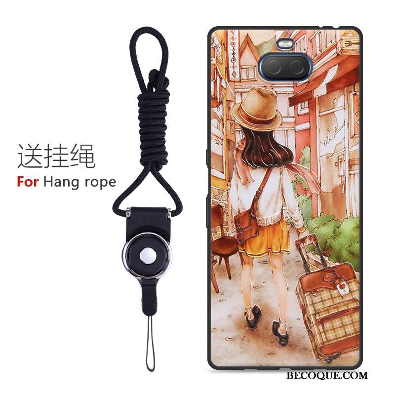 Kuori Sony Xperia 10 Monivärinen Persoonallisuus Tuntea, Kotelo Sony Xperia 10 Vuosikerta Puhelimen Kuoret Murtumaton