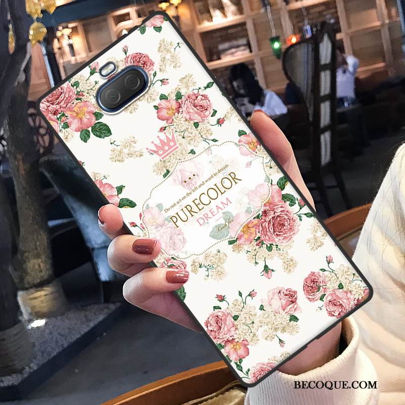 Kuori Sony Xperia 10 Pehmeä Neste Ihana Puhelimen Kuoret, Kotelo Sony Xperia 10 Sarjakuva Valkoinen