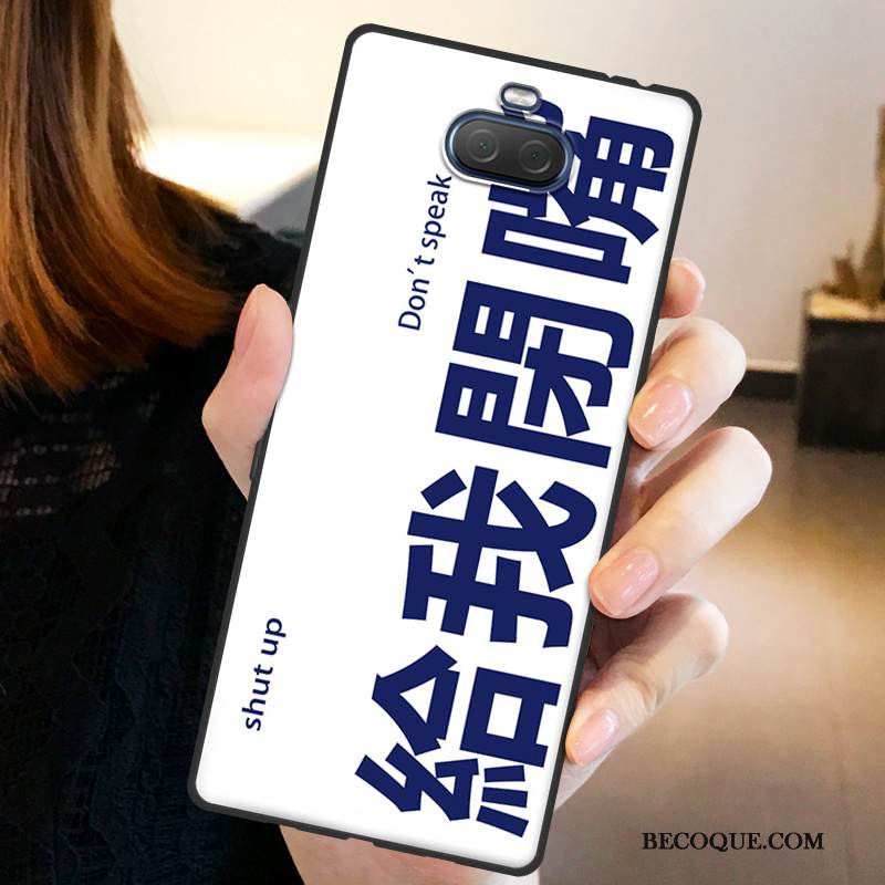 Kuori Sony Xperia 10 Pehmeä Neste Puhelimen Kuoret Persoonallisuus, Kotelo Sony Xperia 10 Suojaus Keltainen