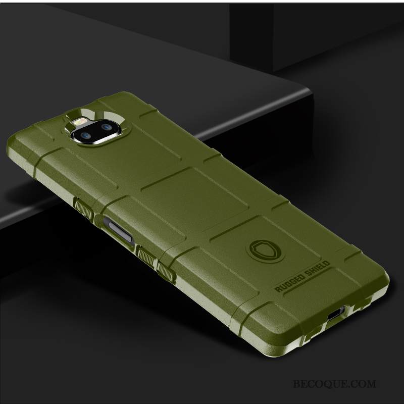 Kuori Sony Xperia 10 Pehmeä Neste Vihreä Puhelimen Kuoret, Kotelo Sony Xperia 10 Silikoni Murtumaton