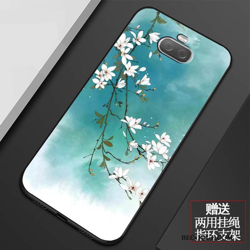 Kuori Sony Xperia 10 Pehmeä Neste Yksinkertainen Pieni, Kotelo Sony Xperia 10 Suojaus Jauhe Kustannukset