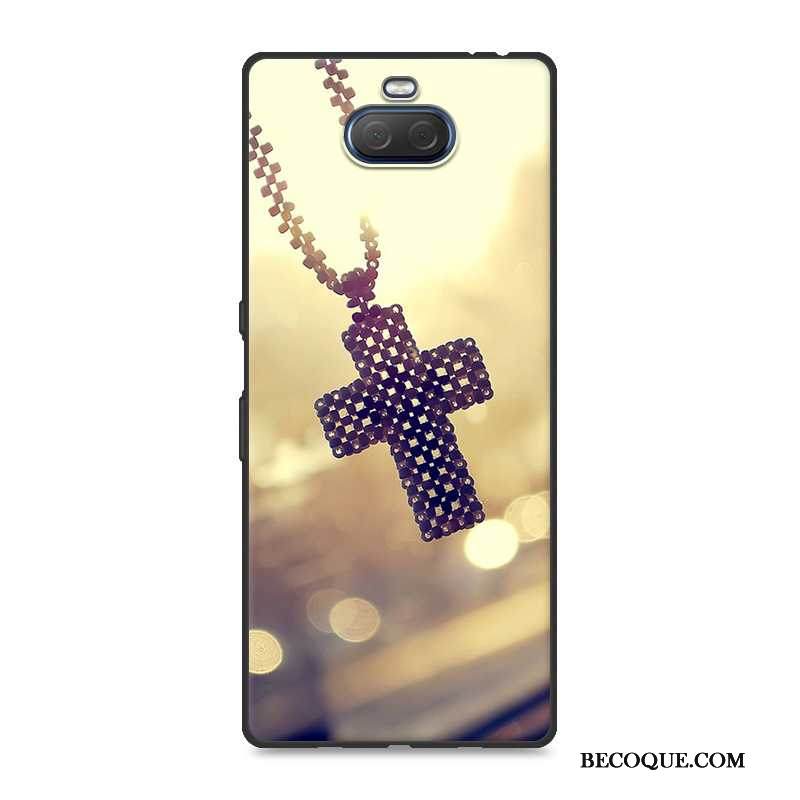 Kuori Sony Xperia 10 Plus Laukut Persoonallisuus Trendi, Kotelo Sony Xperia 10 Plus Pehmeä Neste Keltainen Puhelimen Kuoret