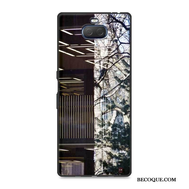 Kuori Sony Xperia 10 Plus Laukut Persoonallisuus Trendi, Kotelo Sony Xperia 10 Plus Pehmeä Neste Keltainen Puhelimen Kuoret