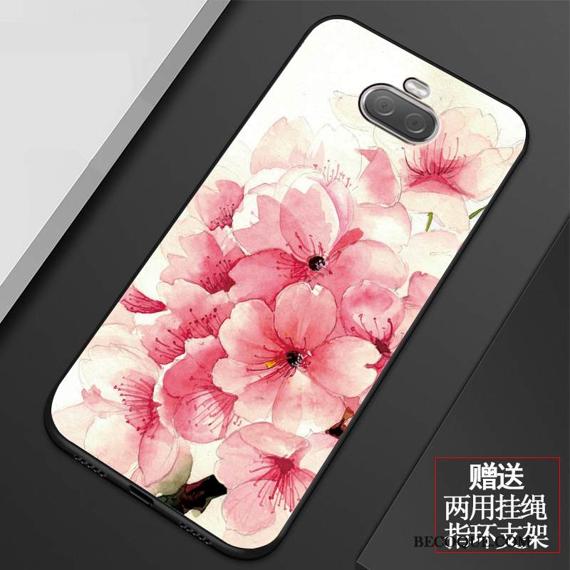 Kuori Sony Xperia 10 Plus Luova Kukka Jauhe, Kotelo Sony Xperia 10 Plus Silikoni Pieni Kustannukset