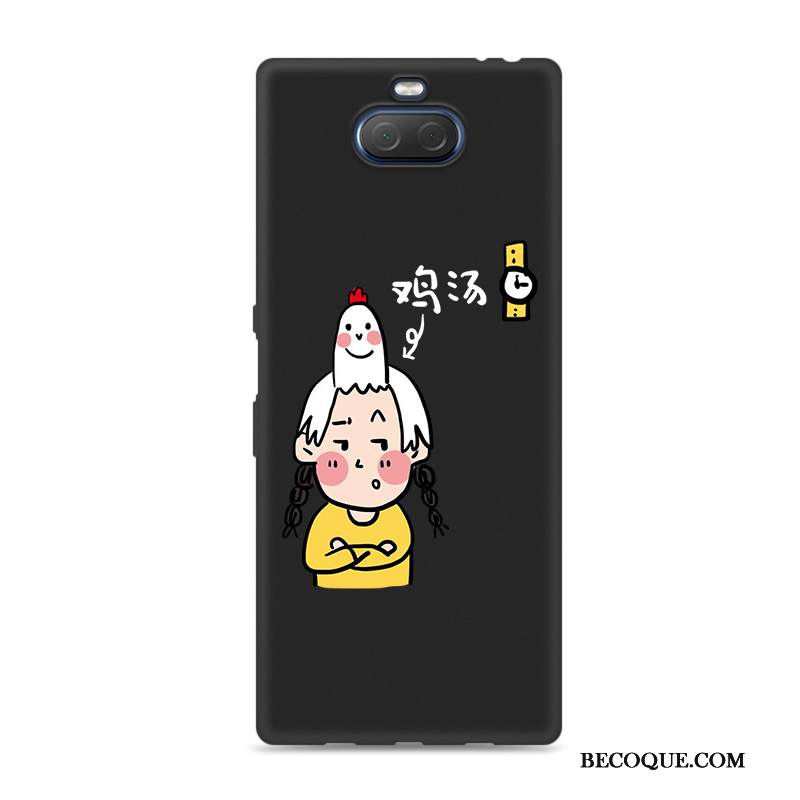 Kuori Sony Xperia 10 Plus Pehmeä Neste Musta Puhelimen Kuoret, Kotelo Sony Xperia 10 Plus Silikoni