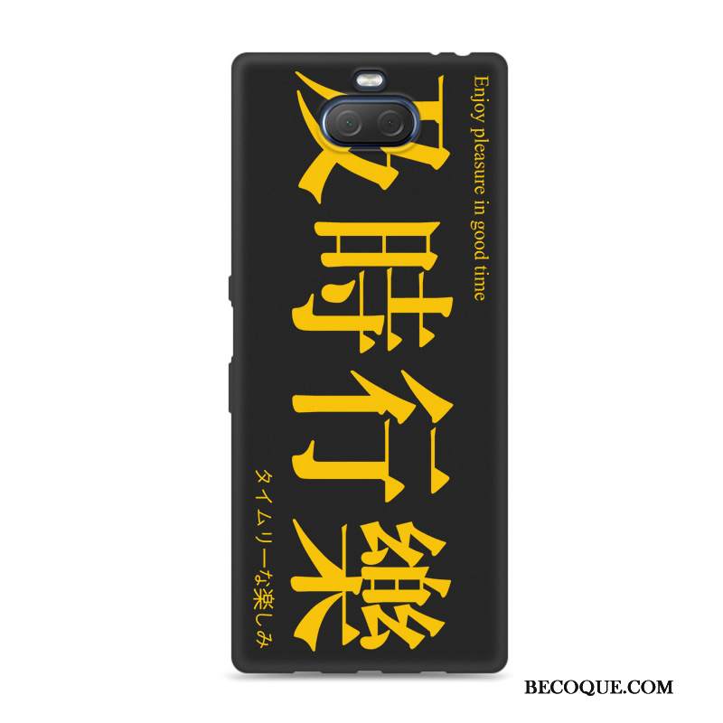 Kuori Sony Xperia 10 Plus Pehmeä Neste Musta Puhelimen Kuoret, Kotelo Sony Xperia 10 Plus Silikoni