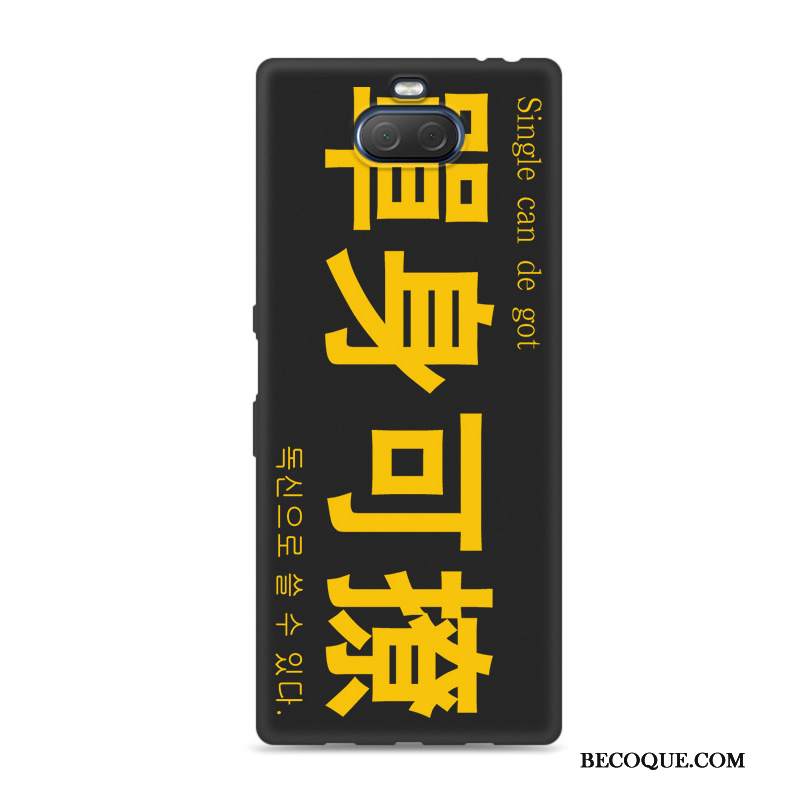 Kuori Sony Xperia 10 Plus Pehmeä Neste Musta Puhelimen Kuoret, Kotelo Sony Xperia 10 Plus Silikoni