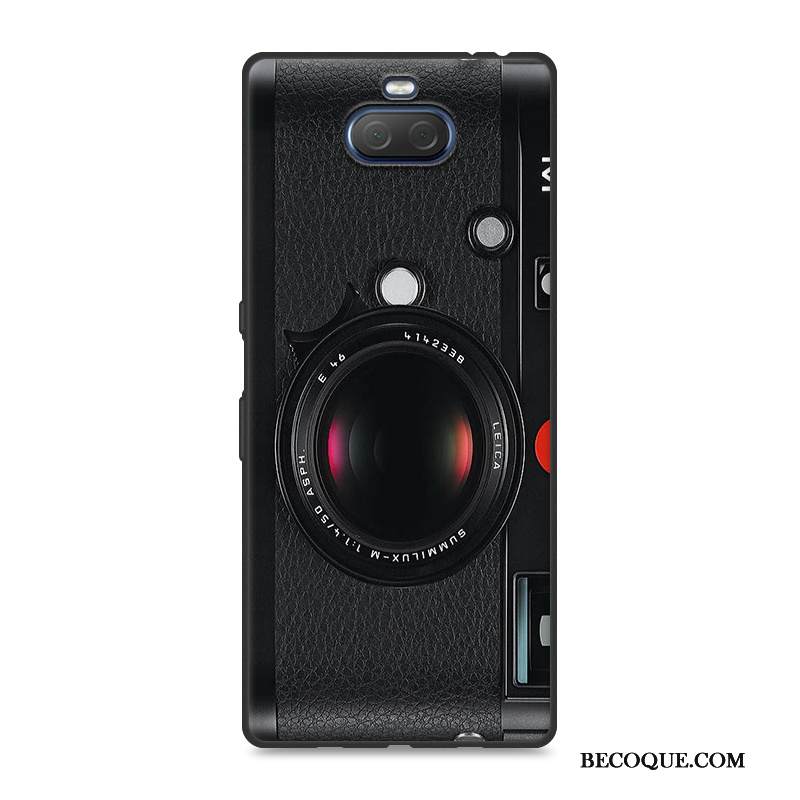 Kuori Sony Xperia 10 Sarjakuva Keltainen Puhelimen Kuoret, Kotelo Sony Xperia 10 Silikoni Persoonallisuus Murtumaton