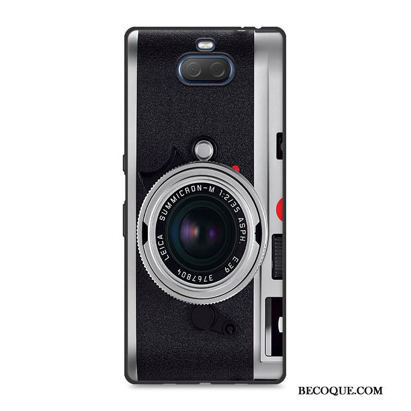 Kuori Sony Xperia 10 Sarjakuva Keltainen Puhelimen Kuoret, Kotelo Sony Xperia 10 Silikoni Persoonallisuus Murtumaton