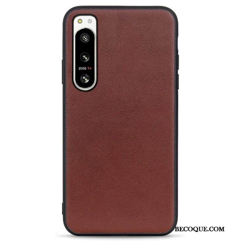 Kuori Sony Xperia 5 IV Nahka