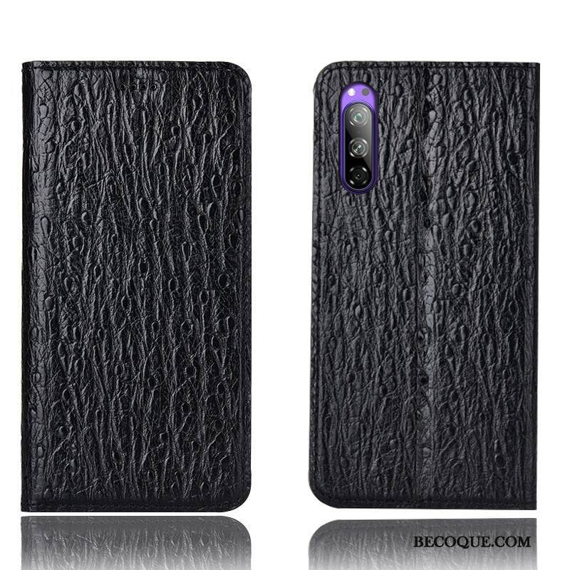 Kuori Sony Xperia 5 Kuoret Kukkakuvio Murtumaton, Kotelo Sony Xperia 5 Nahka Puhelimen Kuoret Lintu