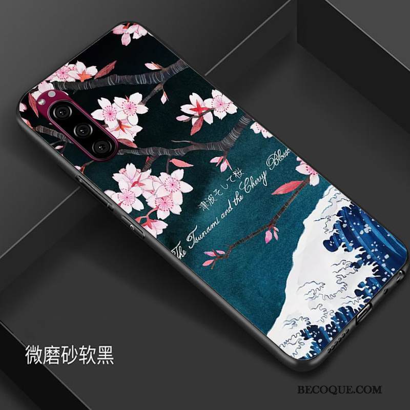 Kuori Sony Xperia 5 Laukut Murtumaton Tuuli, Kotelo Sony Xperia 5 Tila Puhelimen Kuoret Musta