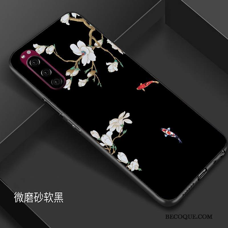 Kuori Sony Xperia 5 Laukut Murtumaton Tuuli, Kotelo Sony Xperia 5 Tila Puhelimen Kuoret Musta