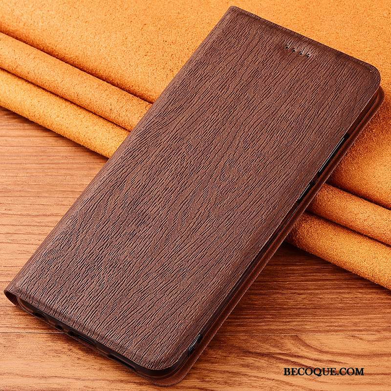 Kuori Sony Xperia 5 Laukut Musta Puhelimen Kuoret, Kotelo Sony Xperia 5 Suojaus Murtumaton Puu