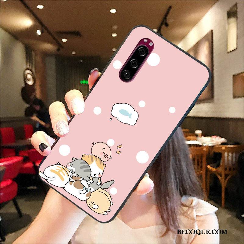 Kuori Sony Xperia 5 Sarjakuva Murtumaton Vihreä, Kotelo Sony Xperia 5 Pehmeä Neste Puhelimen Kuoret Ihana