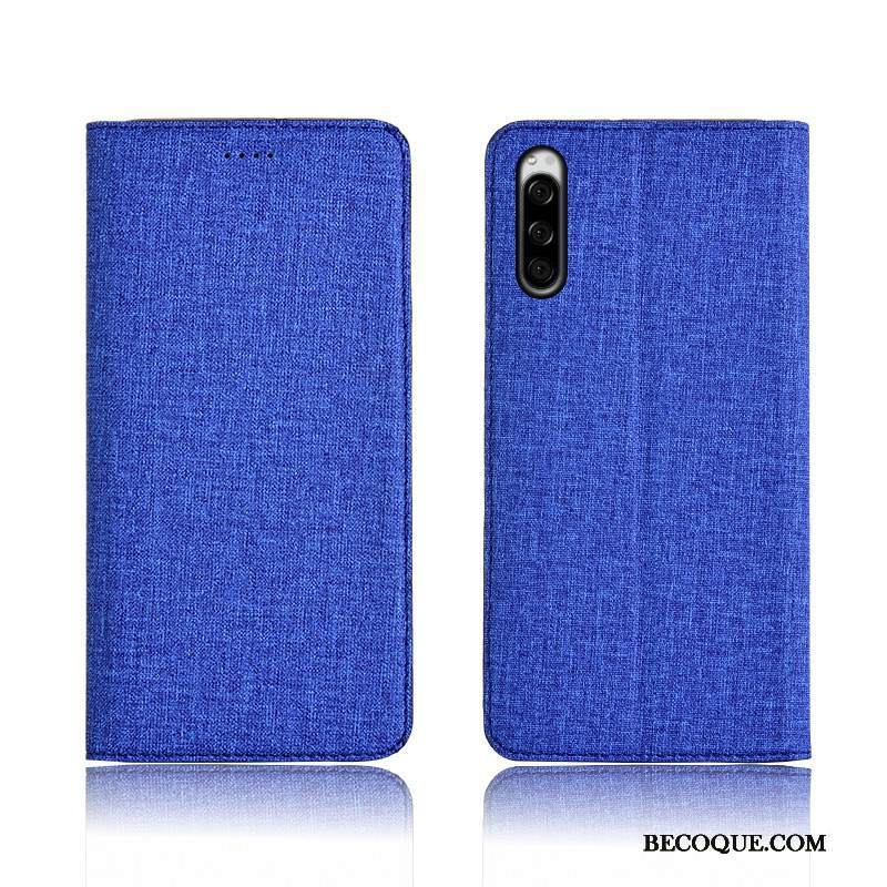 Kuori Sony Xperia 5 Silikoni Puhelimen Kuoret Murtumaton, Kotelo Sony Xperia 5 Kuoret Pellava Uusi