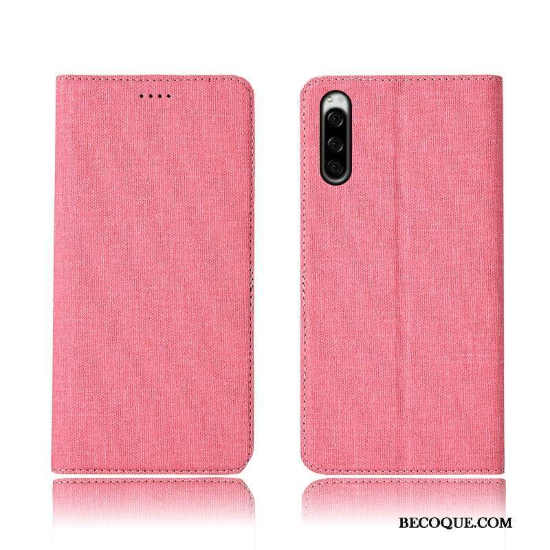 Kuori Sony Xperia 5 Silikoni Puhelimen Kuoret Murtumaton, Kotelo Sony Xperia 5 Kuoret Pellava Uusi