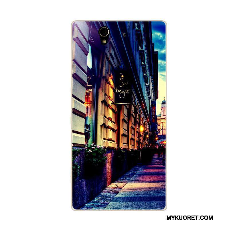 Kuori Sony Xperia C4 Maalaus Murtumaton Jauhe, Kotelo Sony Xperia C4 Silikoni Puhelimen Kuoret