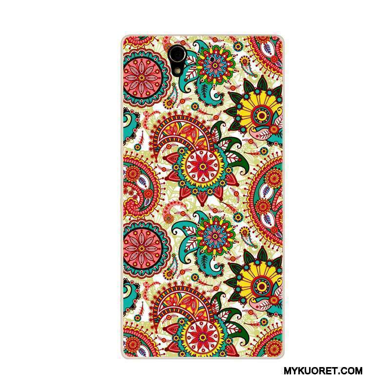 Kuori Sony Xperia C4 Maalaus Murtumaton Jauhe, Kotelo Sony Xperia C4 Silikoni Puhelimen Kuoret