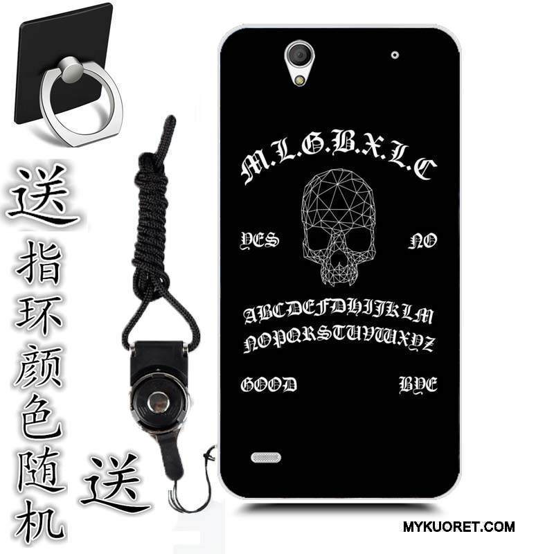 Kuori Sony Xperia C4 Pehmeä Neste Persoonallisuus Puhelimen Kuoret, Kotelo Sony Xperia C4 Sarjakuva Sininen Murtumaton