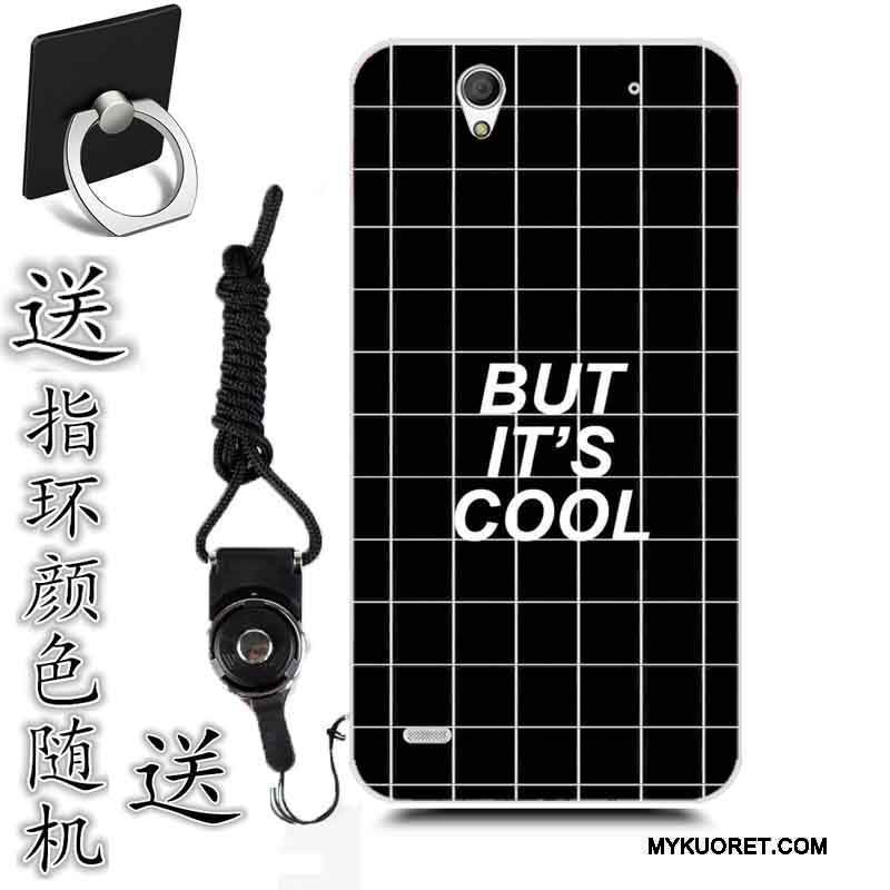 Kuori Sony Xperia C4 Pehmeä Neste Persoonallisuus Puhelimen Kuoret, Kotelo Sony Xperia C4 Sarjakuva Sininen Murtumaton