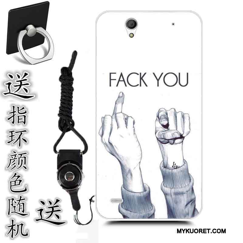 Kuori Sony Xperia C4 Pehmeä Neste Persoonallisuus Puhelimen Kuoret, Kotelo Sony Xperia C4 Sarjakuva Sininen Murtumaton