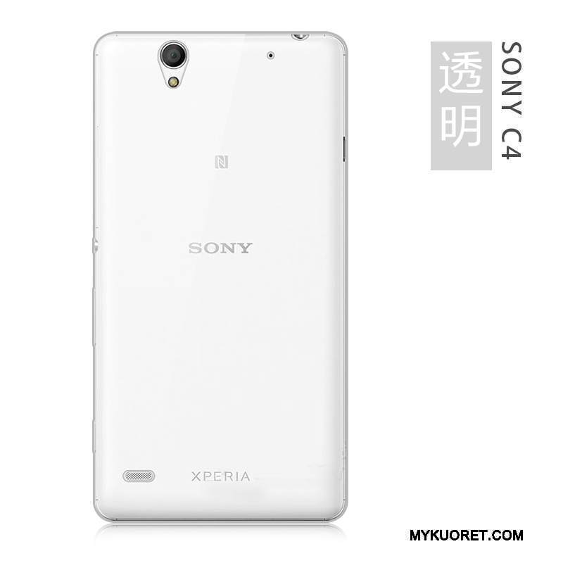 Kuori Sony Xperia C4 Pehmeä Neste Ultra Puhelimen Kuoret, Kotelo Sony Xperia C4 Silikoni Läpinäkyvä L