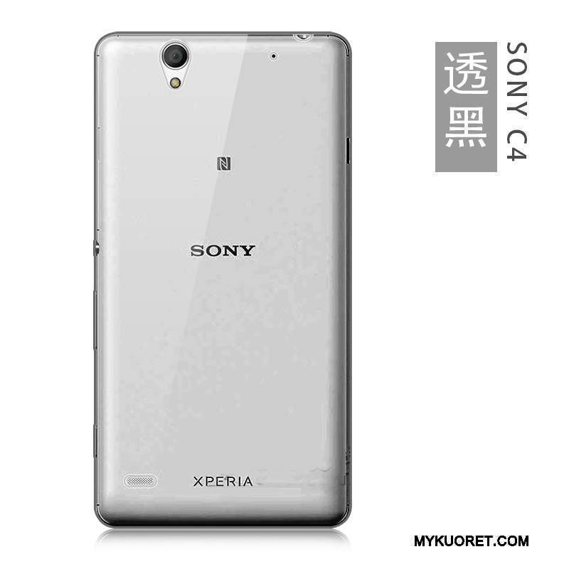 Kuori Sony Xperia C4 Pehmeä Neste Ultra Puhelimen Kuoret, Kotelo Sony Xperia C4 Silikoni Läpinäkyvä L