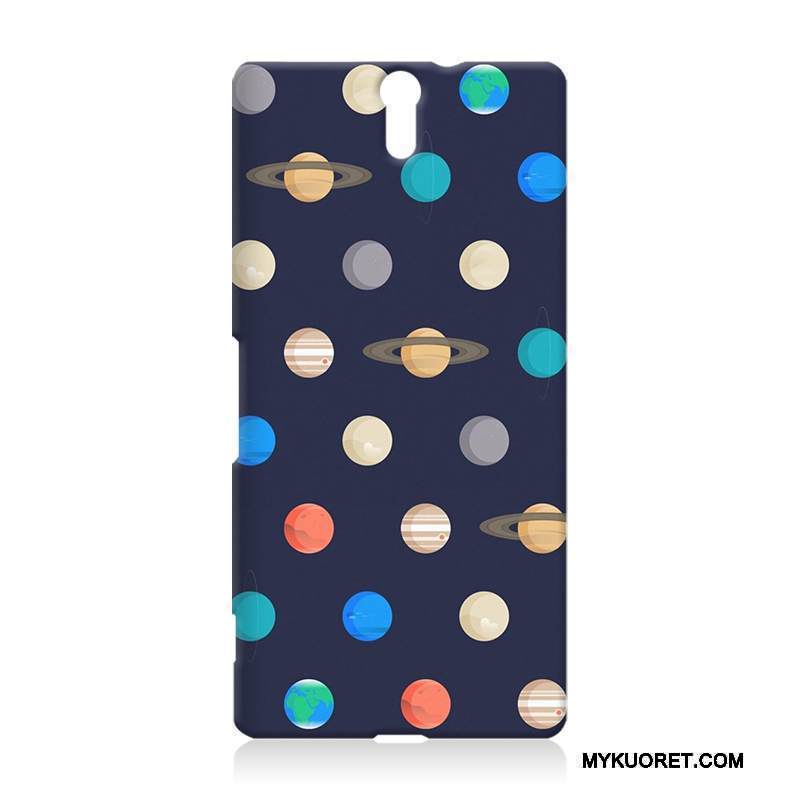 Kuori Sony Xperia C5 Ultra Dual Kohokuviointi Kova Murtumaton, Kotelo Sony Xperia C5 Ultra Dual Sarjakuva Suuntaus Puhelimen Kuoret