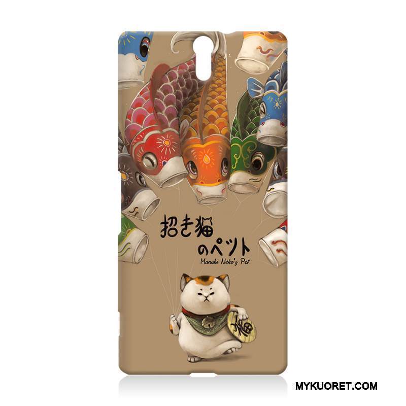 Kuori Sony Xperia C5 Ultra Dual Kohokuviointi Kova Murtumaton, Kotelo Sony Xperia C5 Ultra Dual Sarjakuva Suuntaus Puhelimen Kuoret