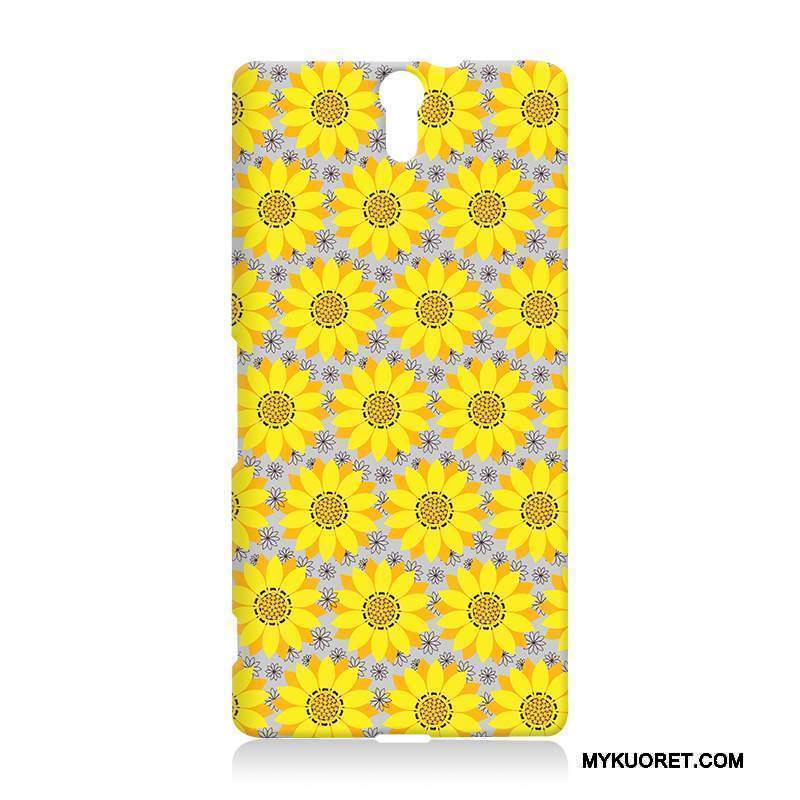 Kuori Sony Xperia C5 Ultra Dual Kohokuviointi Kova Sininen, Kotelo Sony Xperia C5 Ultra Dual Sarjakuva Murtumaton Puhelimen Kuoret