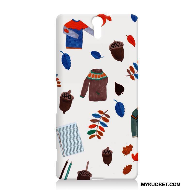 Kuori Sony Xperia C5 Ultra Dual Monivärinen Murtumaton Kova, Kotelo Sony Xperia C5 Ultra Dual Maalaus Puhelimen Kuoret