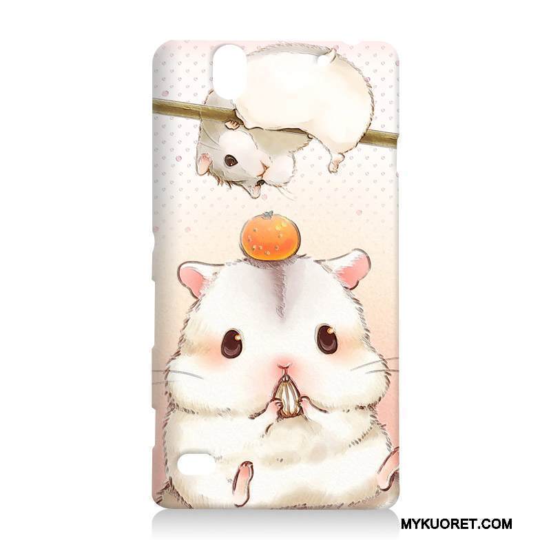 Kuori Sony Xperia C5 Ultra Dual Monivärinen Murtumaton Kova, Kotelo Sony Xperia C5 Ultra Dual Maalaus Puhelimen Kuoret