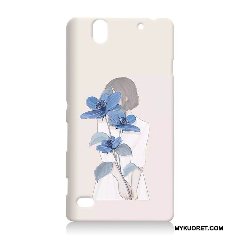 Kuori Sony Xperia C5 Ultra Dual Monivärinen Murtumaton Kova, Kotelo Sony Xperia C5 Ultra Dual Maalaus Puhelimen Kuoret