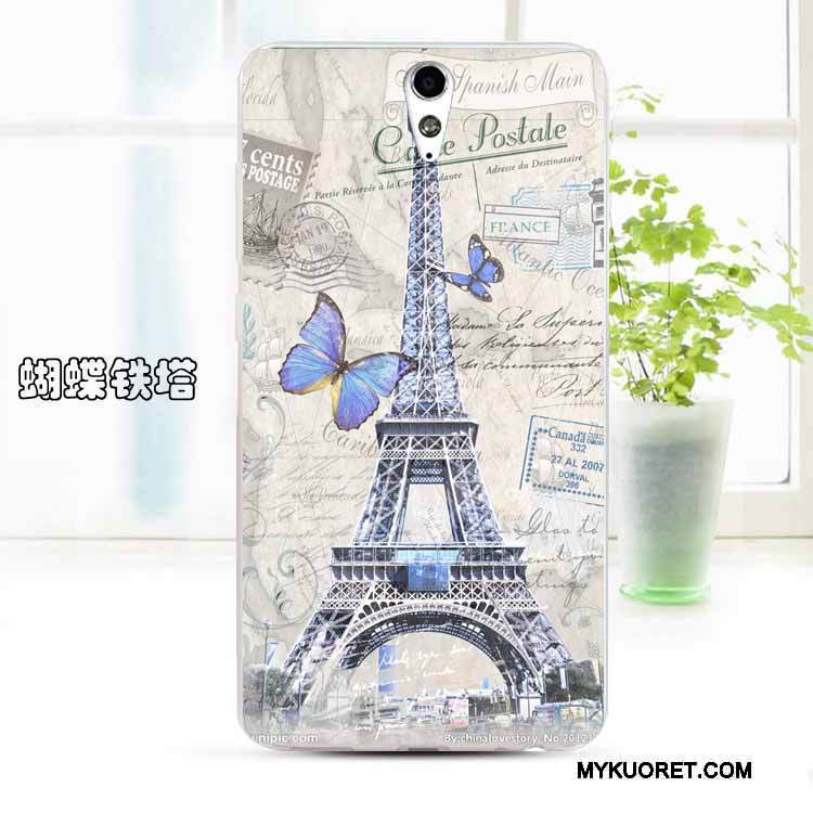 Kuori Sony Xperia C5 Ultra Dual Suojaus Keltainen Puhelimen Kuoret, Kotelo Sony Xperia C5 Ultra Dual Pehmeä Neste