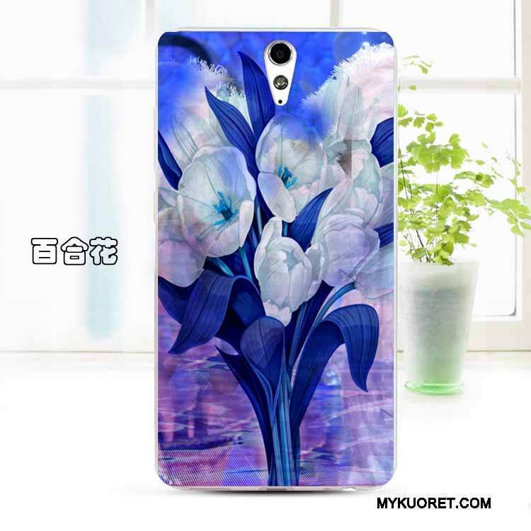 Kuori Sony Xperia C5 Ultra Dual Suojaus Keltainen Puhelimen Kuoret, Kotelo Sony Xperia C5 Ultra Dual Pehmeä Neste