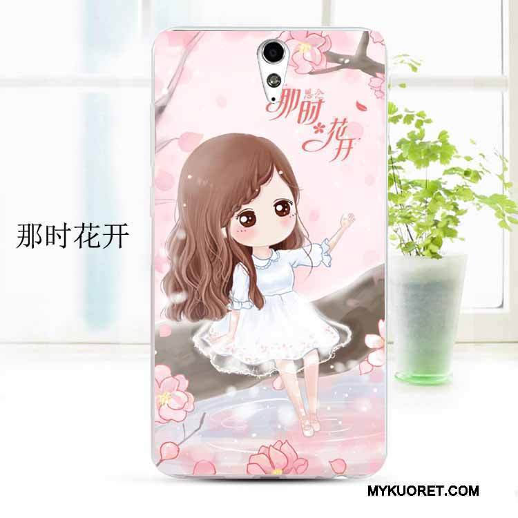 Kuori Sony Xperia C5 Ultra Dual Suojaus Keltainen Puhelimen Kuoret, Kotelo Sony Xperia C5 Ultra Dual Pehmeä Neste