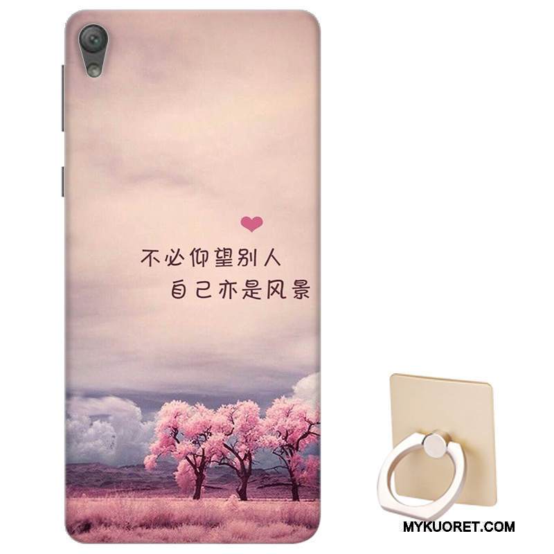 Kuori Sony Xperia E5 Pehmeä Neste Vaaleansininen Puhelimen Kuoret, Kotelo Sony Xperia E5 Suojaus Murtumaton Malli