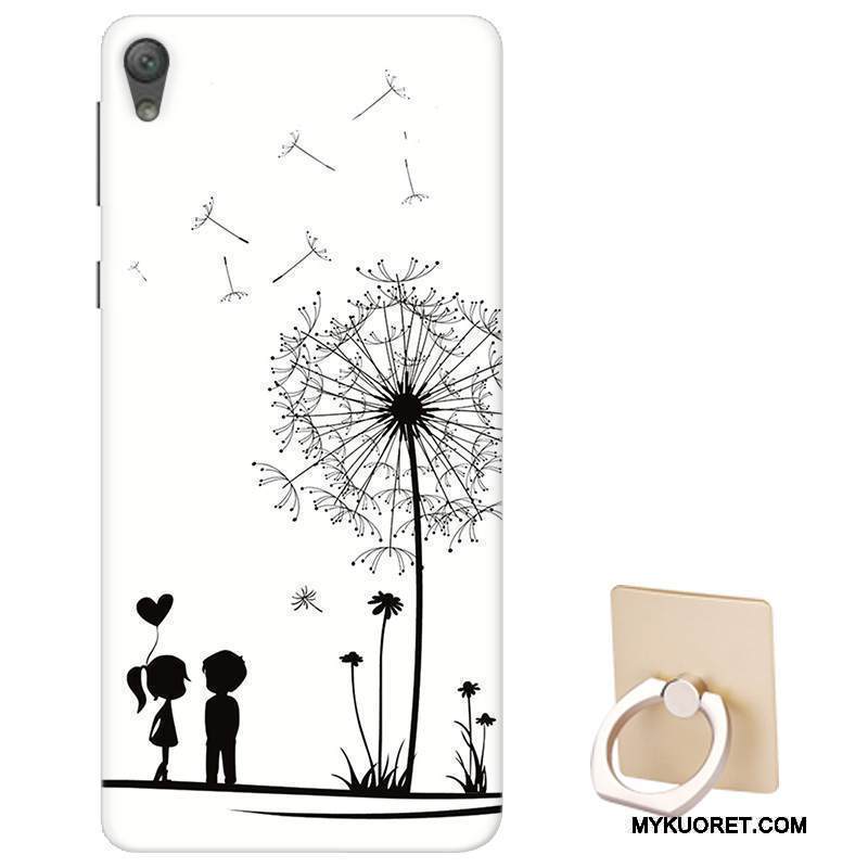 Kuori Sony Xperia E5 Pehmeä Neste Vaaleansininen Puhelimen Kuoret, Kotelo Sony Xperia E5 Suojaus Murtumaton Malli