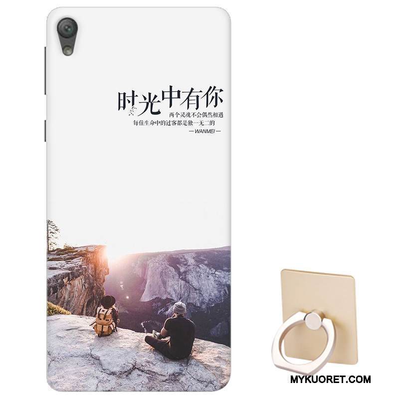 Kuori Sony Xperia E5 Pehmeä Neste Vaaleansininen Puhelimen Kuoret, Kotelo Sony Xperia E5 Suojaus Murtumaton Malli