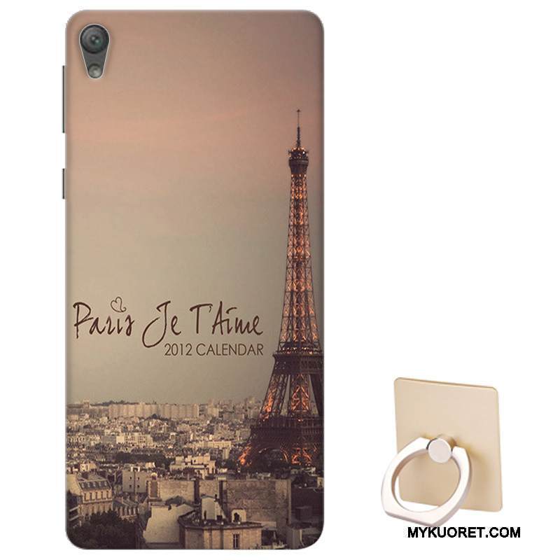 Kuori Sony Xperia E5 Pehmeä Neste Vaaleansininen Puhelimen Kuoret, Kotelo Sony Xperia E5 Suojaus Murtumaton Malli