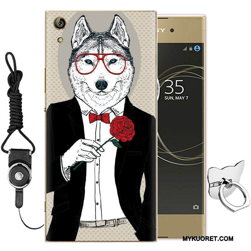 Kuori Sony Xperia L1 Pehmeä Neste Puhelimen Kuoret Vihreä, Kotelo Sony Xperia L1 Suojaus