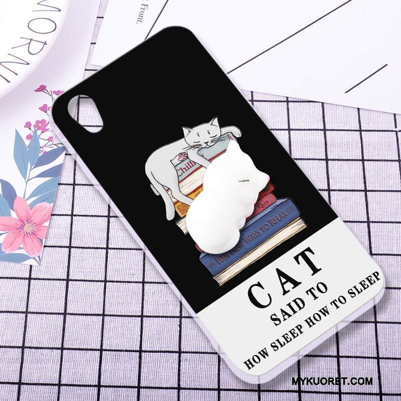 Kuori Sony Xperia L1 Silikoni Puhelimen Kuoret Ulotteinen, Kotelo Sony Xperia L1 Suojaus Violetti Dekompressointi