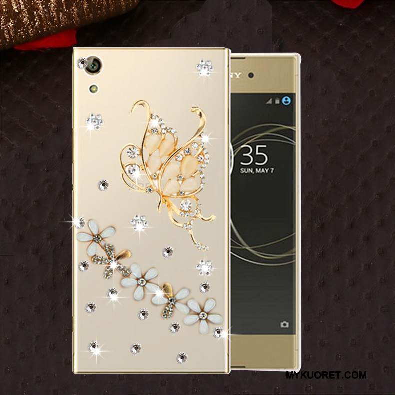 Kuori Sony Xperia L1 Suojaus Jauhe Murtumaton, Kotelo Sony Xperia L1 Strassi Puhelimen Kuoret